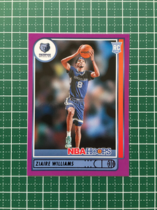 ★PANINI 2021-22 NBA HOOPS #211 ZIAIRE WILLIAMS［MEMPHIS GRIZZLIES］ベースカード「ROOKIES」PURPLE パラレル版 SP ルーキー「RC」★