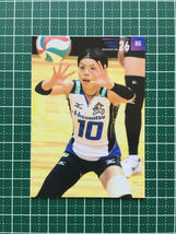 ★女子バレーボール 2021 久光スプリングス OFFICIAL ATHLETE CARD #26 座安琴希 レギュラーカード★_画像2