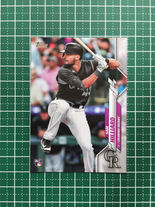 ★TOPPS MLB 2020 SERIES 1 #12 SAM HILLIARD［COLORADO ROCKIES］ベースカード ルーキー RC 20★