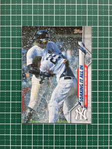 ★TOPPS MLB 2020 SERIES 1 #157 SOAKING IT ALL IN［NEW YORK YANKEES］ベースカード 20★