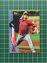 ★TOPPS MLB 2020 SERIES 1 #339 HANSEL ROBLES［LOS ANGELES ANGELS］ 50枚限定 FATHER'S DAY BLUE パラレル版 20★_画像1