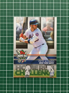★TOPPS MLB 2020 SERIES 1 #HRC-21 PETE ALONSO［NEW YORK METS］ホームランチャレンジ HOME RUN CHALLENGE 20★