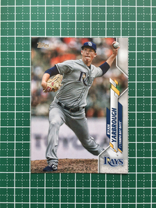 ★TOPPS MLB 2020 SERIES 1 #81 RYAN YARBROUGH［TAMPA BAY RAYS］ベースカード 20★