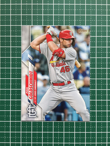 ★TOPPS MLB 2020 SERIES 1 #145 PAUL GOLDSCHMIDT［ST. LOUIS CARDINALS］ベースカード 20★