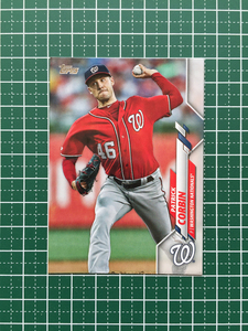 ★TOPPS MLB 2020 SERIES 1 #265 PATRICK CORBIN［WASHINGTON NATIONALS］ベースカード 20★