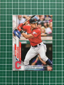 ★TOPPS MLB 2020 SERIES 1 #225 OSCAR MERCADO［CLEVELAND INDIANS］ベースカード FS 20★