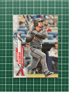 ★TOPPS MLB 2020 SERIES 2 #595 EDUARDO ESCOBAR［ARIZONA DIAMONDBACKS］ベースカード 20★