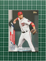 ★TOPPS MLB 2020 SERIES 2 #440 CARTER KIEBOOM［WASHINGTON NATIONALS］ベースカード FS 20★_画像1