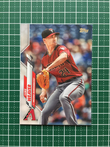 ★TOPPS MLB 2020 SERIES 2 #354 LUKE WEAVER［ARIZONA DIAMONDBACKS］ベースカード 20★