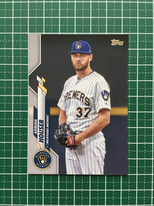 ★TOPPS MLB 2020 SERIES 2 #399 ADRIAN HOUSER［MILWAUKEE BREWERS］ベースカード 20★