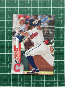 ★TOPPS MLB 2020 SERIES 2 #506 DELINO DESHIELDS［CLEVELAND INDIANS］ベースカード 20★