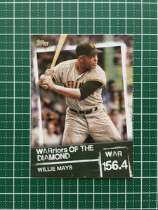 ★TOPPS MLB 2020 SERIES 2 #WOD-4 WILLIE MAYS［SAN FRANCISCO GIANTS］インサートカード「WARriors OF THE DIAMOND」20★