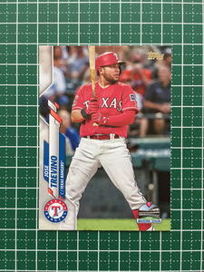 ★TOPPS MLB 2020 SERIES 2 #403 JOSE TREVINO［TEXAS RANGERS］ベースカード 20★