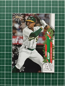 ★TOPPS MLB 2020 HOLIDAY #HW120 TONY KEMP［OAKLAND ATHLETICS］ベースカード★