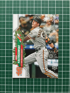 ★TOPPS MLB 2020 HOLIDAY #HW184 MIKE YASTRZEMSKI［SAN FRANCISCO GIANTS］ベースカード★