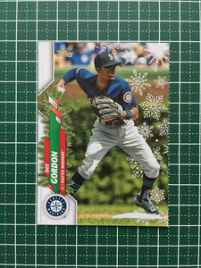 ★TOPPS MLB 2020 HOLIDAY #HW99 DEE GORDON［SEATTLE MARINERS］ベースカード★