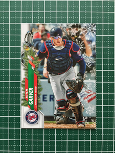 ★TOPPS MLB 2020 HOLIDAY #HW186 MITCH GARVER［MINNESOTA TWINS］ベースカード★