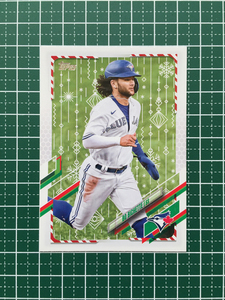 ★TOPPS MLB 2021 HOLIDAY #HW6 BO BICHETTE［TORONTO BLUE JAYS］ベースカード「BASE」★