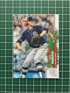 ★TOPPS MLB 2020 HOLIDAY #HW128 CHRIS PADDACK［SAN DIEGO PADRES］ベースカード★