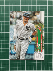 ★TOPPS MLB 2020 HOLIDAY #HW60 LUKE VOIT［NEW YORK YANKEES］ベースカード★