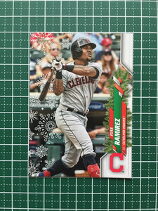 ★TOPPS MLB 2020 HOLIDAY #HW83 JOSE RAMIREZ［CLEVELAND INDIANS］ベースカード★