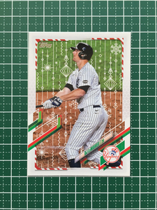 ★TOPPS MLB 2021 HOLIDAY #HW56 DJ LEMAHIEU［NEW YORK YANKEES］ベースカード「BASE」★