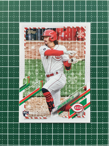 ★TOPPS MLB 2021 HOLIDAY #HW60 JONATHAN INDIA［CINCINNATI REDS］ベースカード「BASE」ルーキー「RC」★