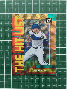 ★PANINI MLB 2022 DONRUSS #THL-12 COREY SEAGER［TEXAS RANGERS］インサートカード「THE HIT LIST」999枚限定「665/999」★