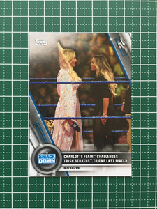 ★TOPPS WWE 2020 WOMEN'S DIVISION #56 CHARLOTTE FLAIR CHALLENGES TRISH STRATUS TO ONE LAST MATCH★