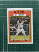 ★TOPPS MLB 2021 HERITAGE #310 JOSH BELL［PITTSBURGH PIRATES］ベースカード「IA」★_画像1
