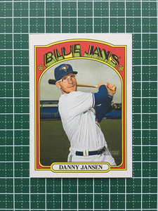 ★TOPPS MLB 2021 HERITAGE #133 DANNY JANSEN［TORONTO BLUE JAYS］ベースカード★