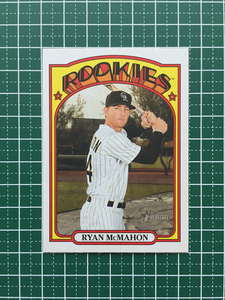 ★TOPPS MLB 2021 HERITAGE #77 RYAN MCMAHON［COLORADO ROCKIES］ベースカード★