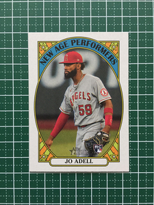 ★TOPPS MLB 2021 HERITAGE #NAP-22 JO ADELL［LOS ANGELES ANGELS］インサートカード「NEW AGE PERFORMERS」ルーキー RC★