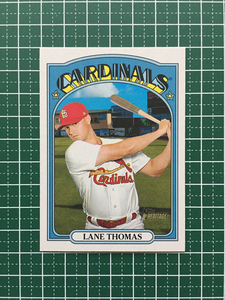 ★TOPPS MLB 2021 HERITAGE #259 LANE THOMAS［ST. LOUIS CARDINALS］ベースカード★