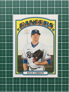 ★TOPPS MLB 2021 HERITAGE #224 KYLE GIBSON［TEXAS RANGERS］ベースカード★