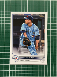 ★TOPPS MLB 2022 SERIES 1 #297 柳賢振／HYUN-JIN RYU［TORONTO BLUE JAYS］ベースカード「BASE」★