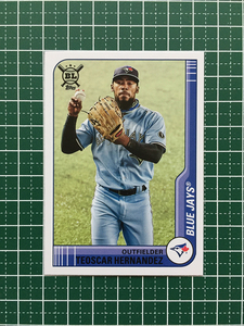 ★TOPPS MLB 2021 BIG LEAGUE #3 TEOSCAR HERNANDEZ［TORONTO BLUE JAYS］ベースカード「VETERANS & ROOKIES」★