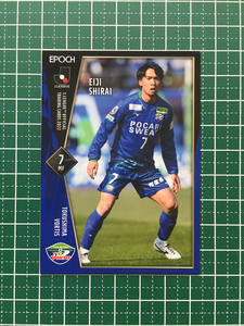 ★EPOCH 2022 サッカー Ｊリーグ #215 白井永地［徳島ヴォルティス］レギュラーカード★