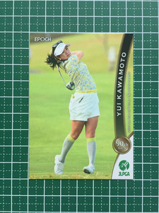 ★EPOCH 2021 JLPGA 日本女子プロゴルフ協会 オフィシャルトレーディングカード #57 河本結 エポック★