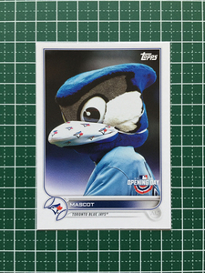 ★TOPPS MLB 2022 OPENING DAY #M-23 MASCOT［TORONTO BLUE JAYS］インサートカード「MASCOTS」★