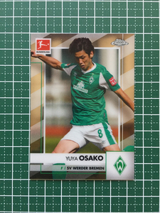 ★TOPPS CHROME BUNDESLIGA 2020-21 #26 大迫勇也／YUYA OSAKO［SV WERDER BREMEN］ベースカード「BASE」サッカー★