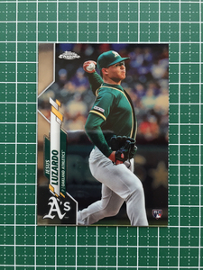 ★TOPPS CHROME MLB 2020 #5 JESUS LUZARDO［OAKLAND ATHLETICS］ベースカード ルーキー RC 20★