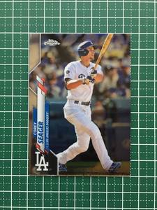 ★TOPPS CHROME MLB 2020 #196 COREY SEAGER［LOS ANGELES DODGERS］ベースカード 20★