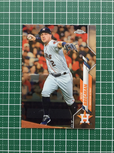 ★TOPPS CHROME MLB 2020 #102 ALEX BREGMAN［HOUSTON ASTROS］ベースカード 20★