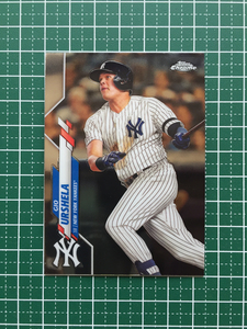 ★TOPPS CHROME MLB 2020 #34 GIO URSHELA［NEW YORK YANKEES］ベースカード 20★