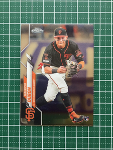 ★TOPPS CHROME MLB 2020 #168 MAURICIO DUBON［SAN FRANCISCO GIANTS］ベースカード ルーキー RC 20★