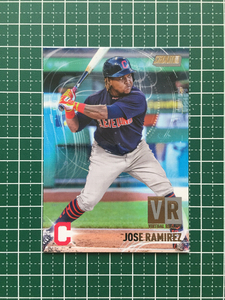 ★TOPPS MLB 2021 STADIUM CLUB #VR-2 JOSE RAMIREZ［CLEVELAND INDIANS］インサートカード「VIRTUAL REALITY」★