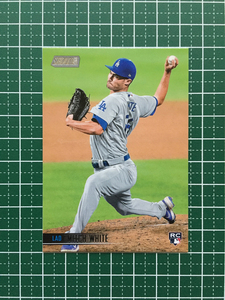 ★TOPPS MLB 2021 STADIUM CLUB #19 MITCH WHITE［LOS ANGELES DODGERS］ベースカード「BASE」ルーキー RC★