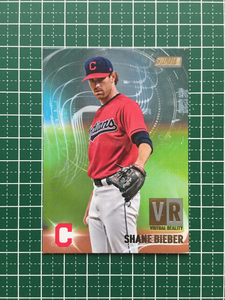 ★TOPPS MLB 2021 STADIUM CLUB #VR-15 SHANE BIEBER［CLEVELAND INDIANS］インサートカード「VIRTUAL REALITY」★