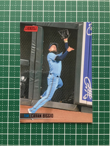 ★TOPPS MLB 2021 STADIUM CLUB #136 CAVAN BIGGIO［TORONTO BLUE JAYS］ベースカード「BASE」RED FOIL パラレル版★